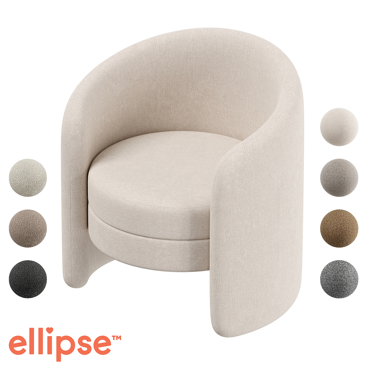 Кресло Ellipse E7.4