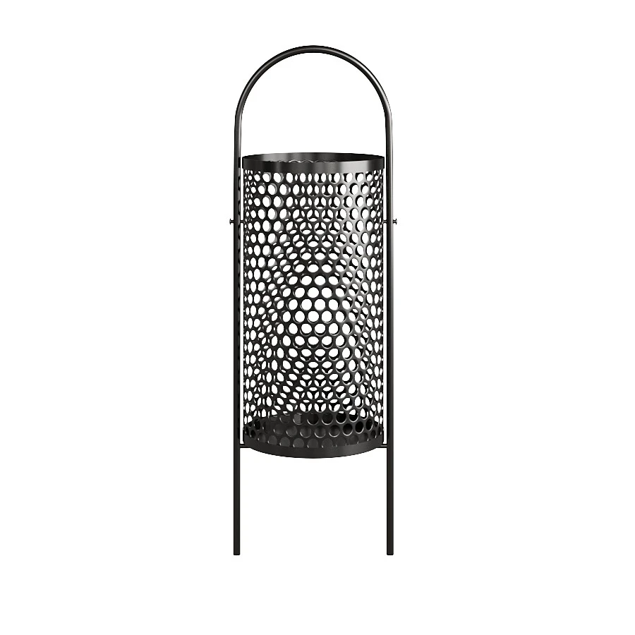 Cylinder Trashcan