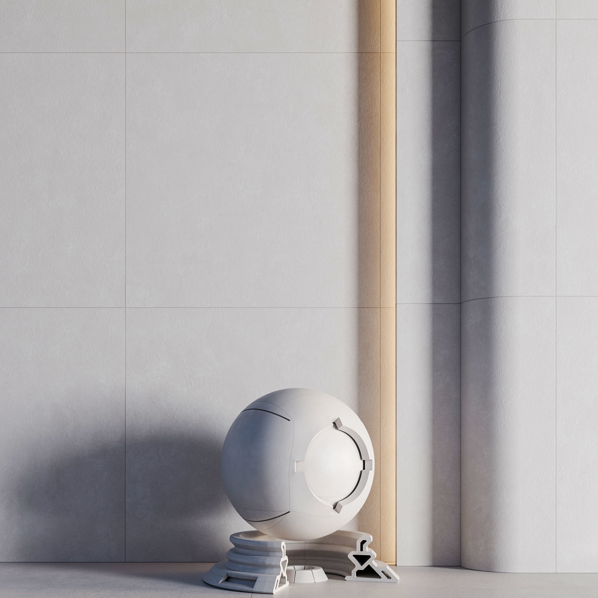 White Rough Ceramic