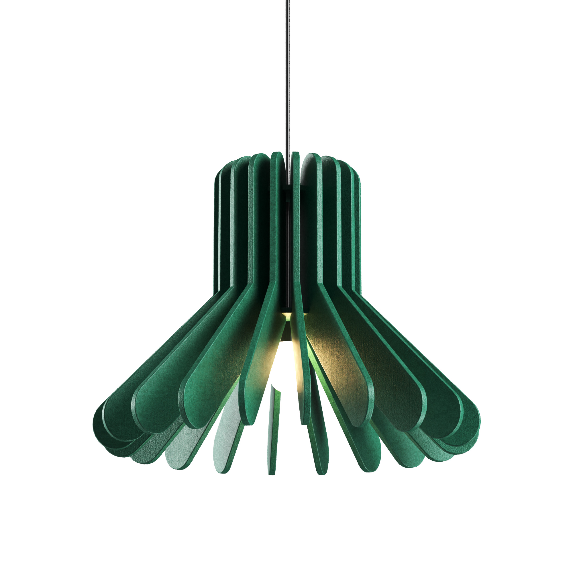 Акустический подвесной светильник Octopus D350х260мм