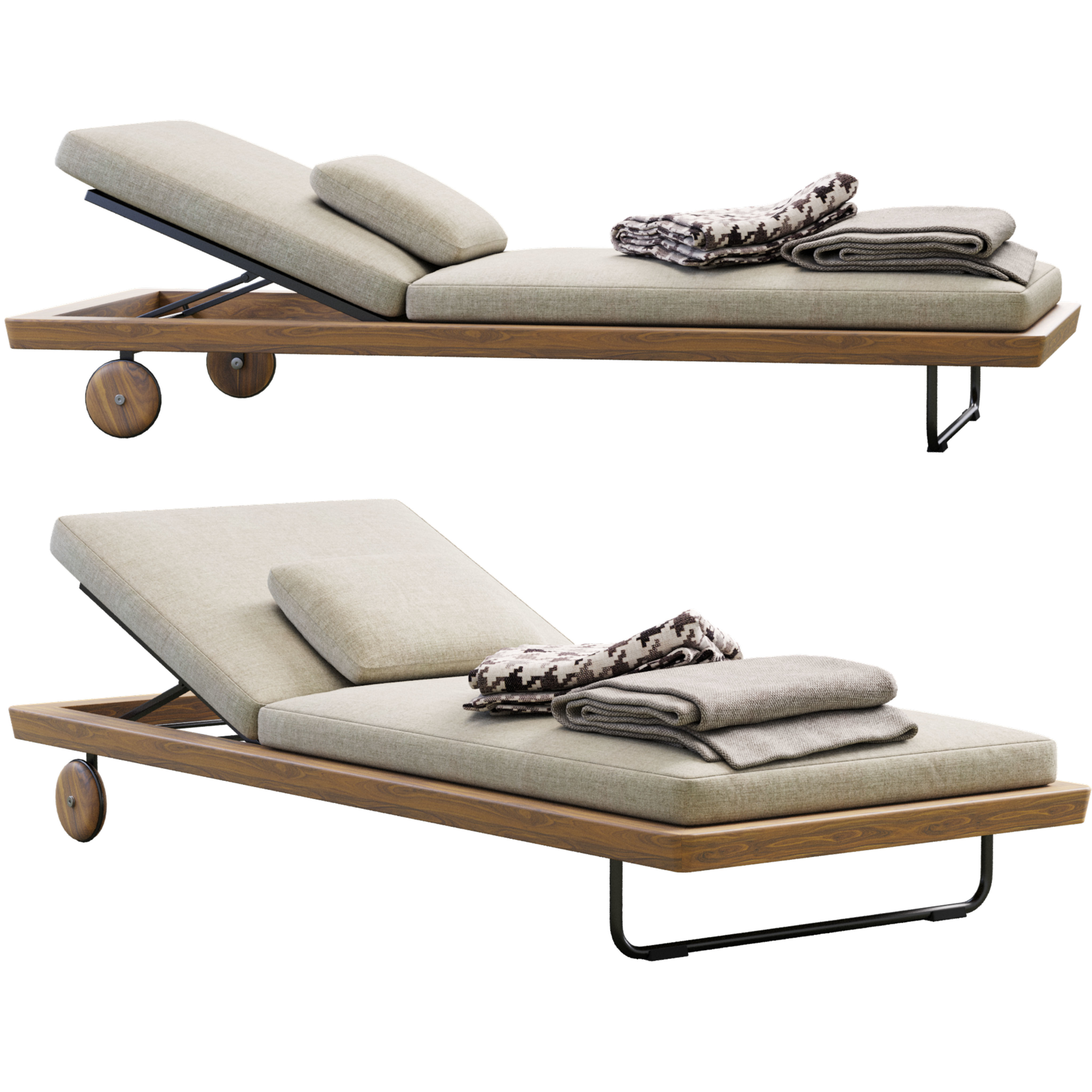 Sunray Daybed By Minotti