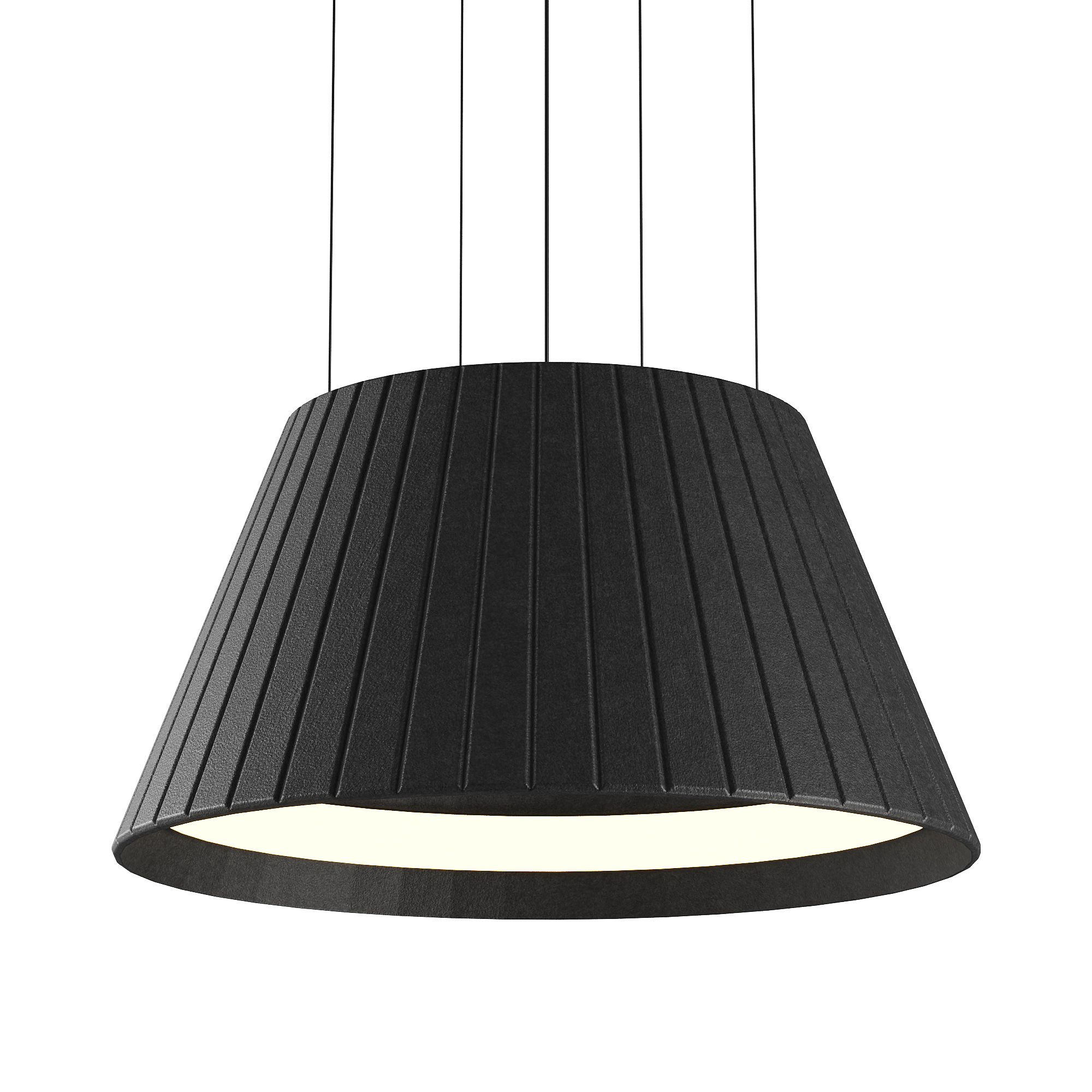 Акустический подвесной светильник D580хH300мм