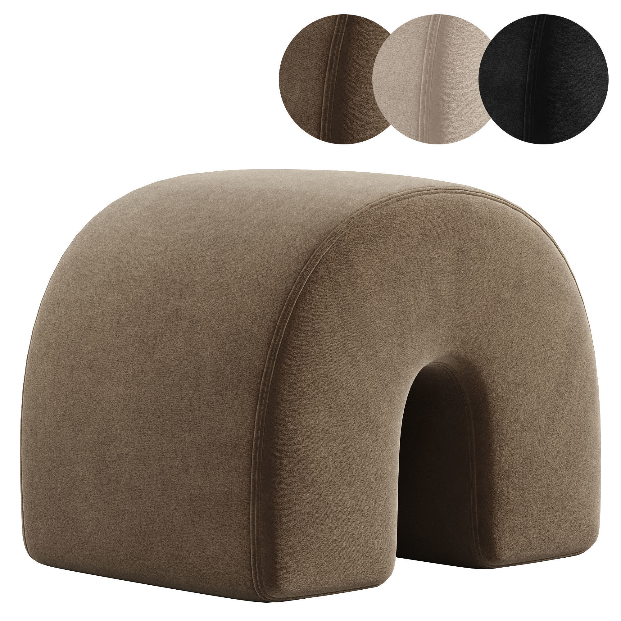 Wave Pouf