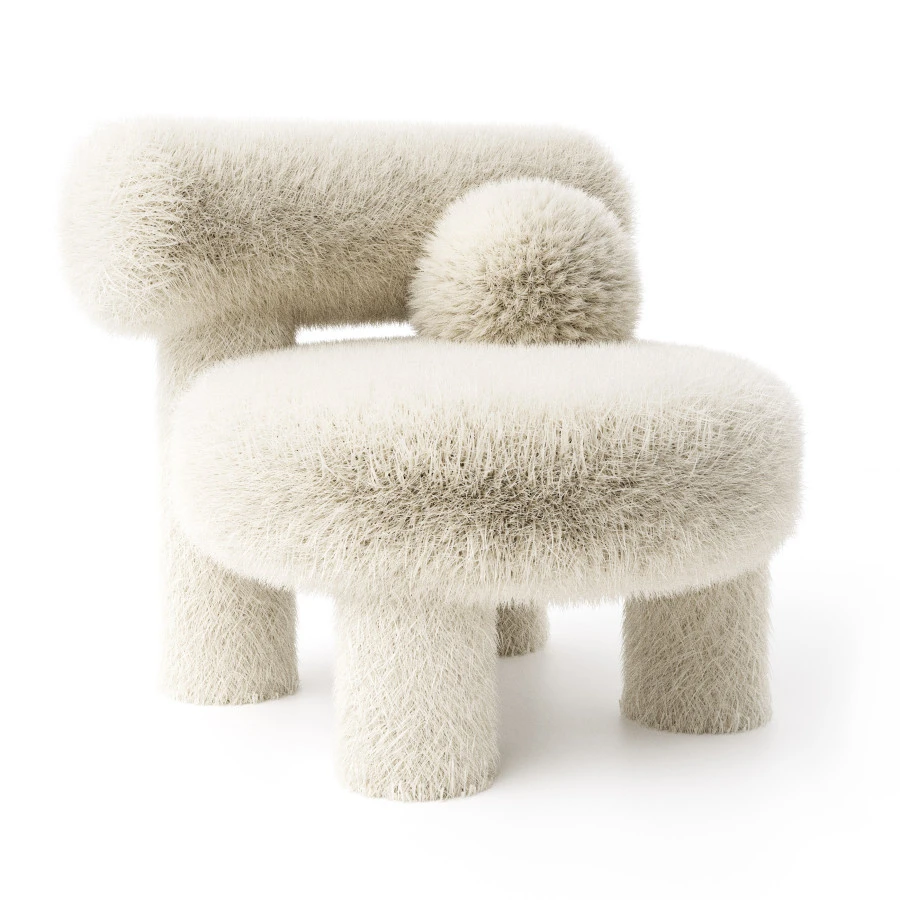 Noom Low Chair Cs1 Fluffy Edition