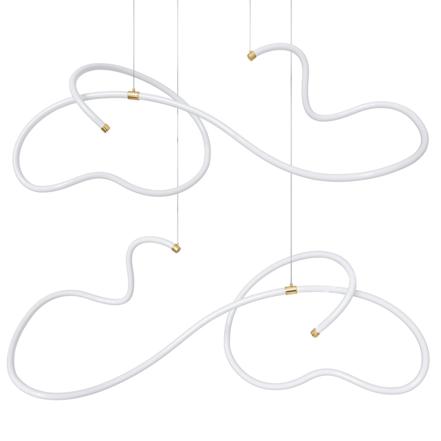 Squiggle Led Pendant Light