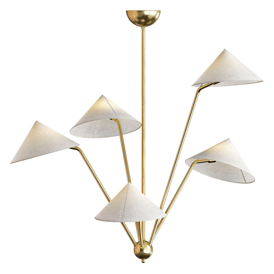 Japanese Multi-heads Pendant Lamp