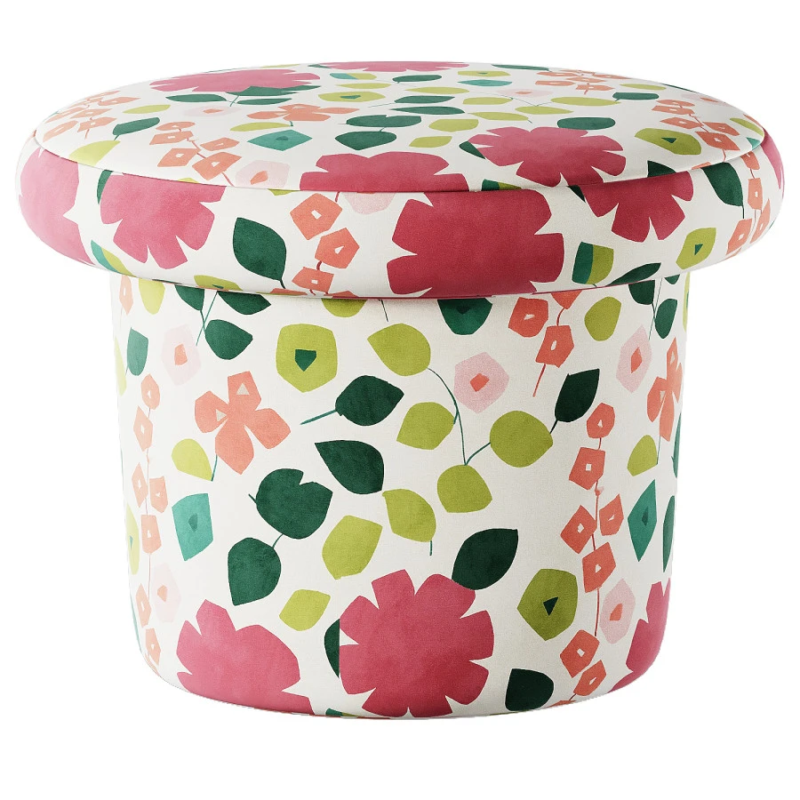 Mushroom Ottoman In The Style Of Adrean Pearsall