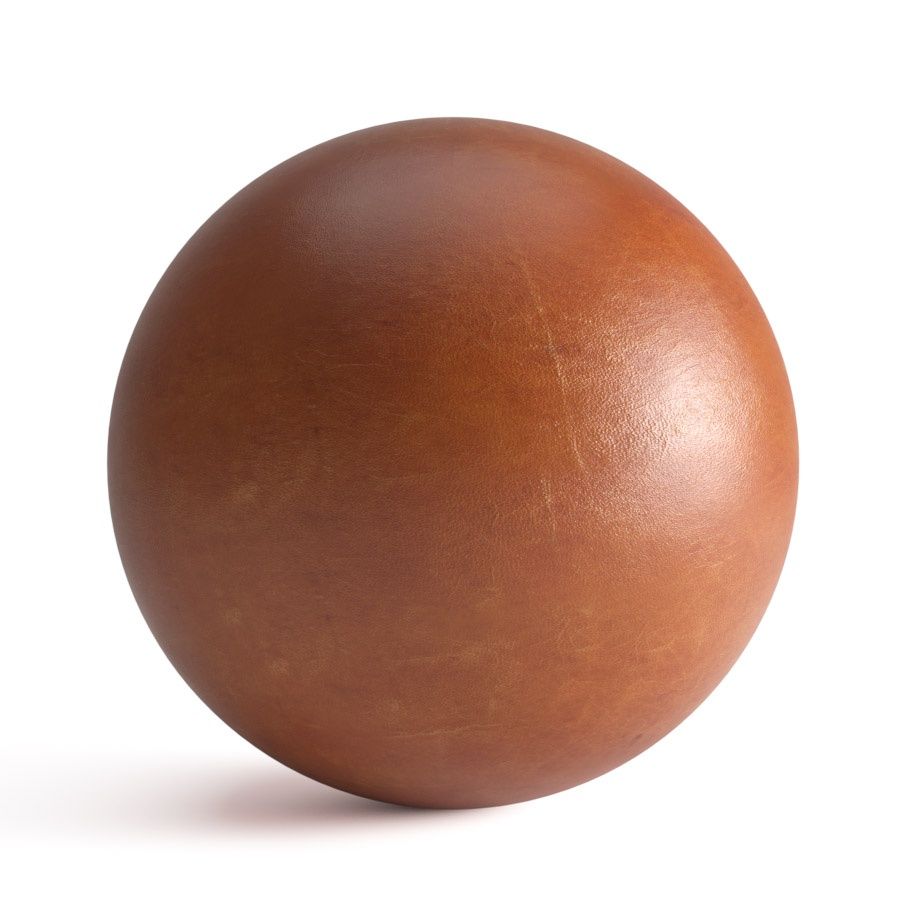 Brown Shiny Leather
