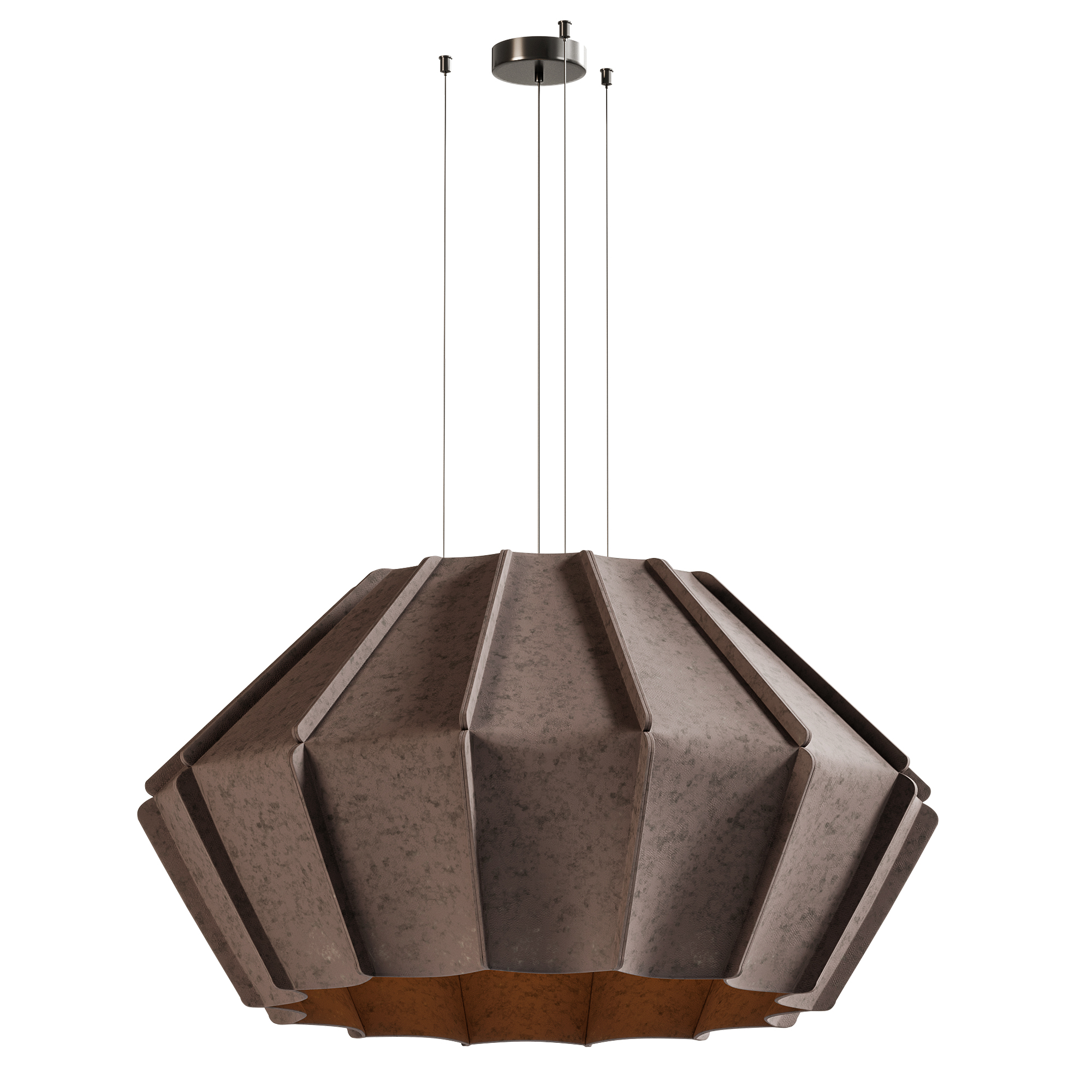 Акустический подвесной светильник в форме конуса D800мм