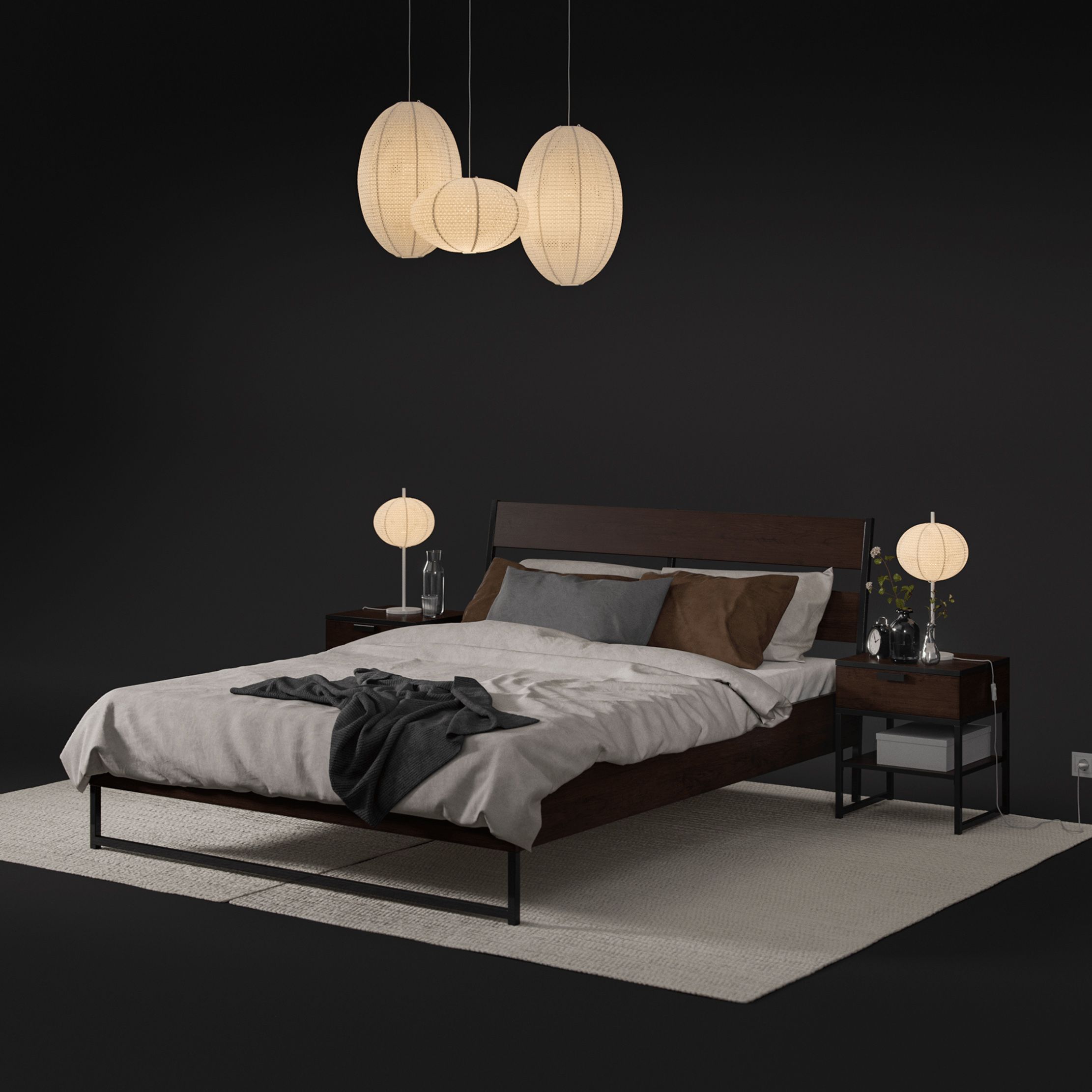 Ikea bed TRYSIL