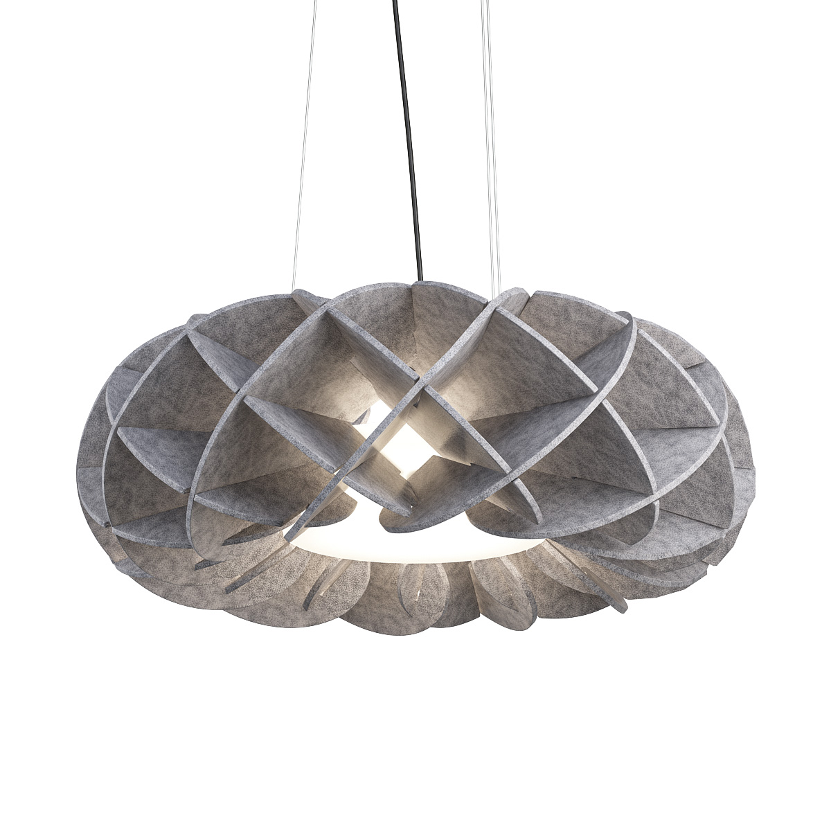 Акустический подвесной светильник Halo 800мм