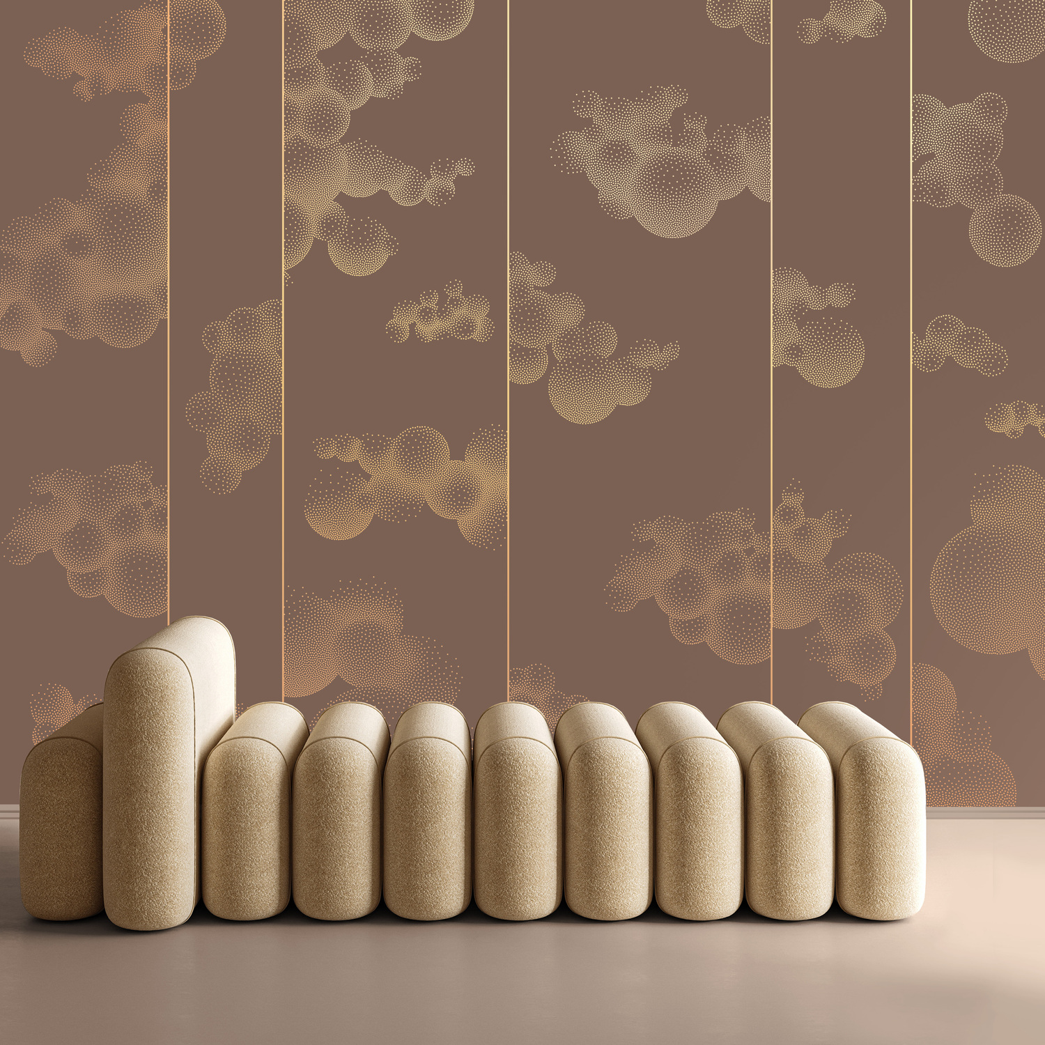 PINEGIN WALL & FRESCO | Панно Lines-PL004