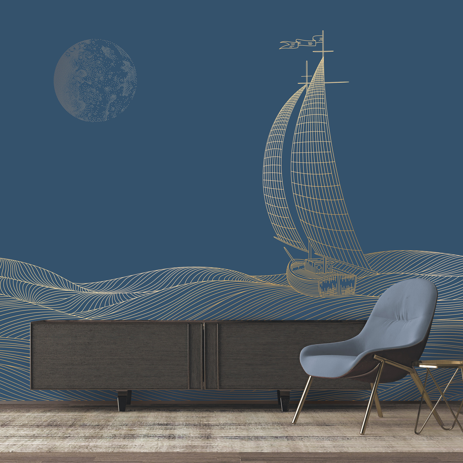 PINEGIN WALL & FRESCO | Панно Lines-PL012