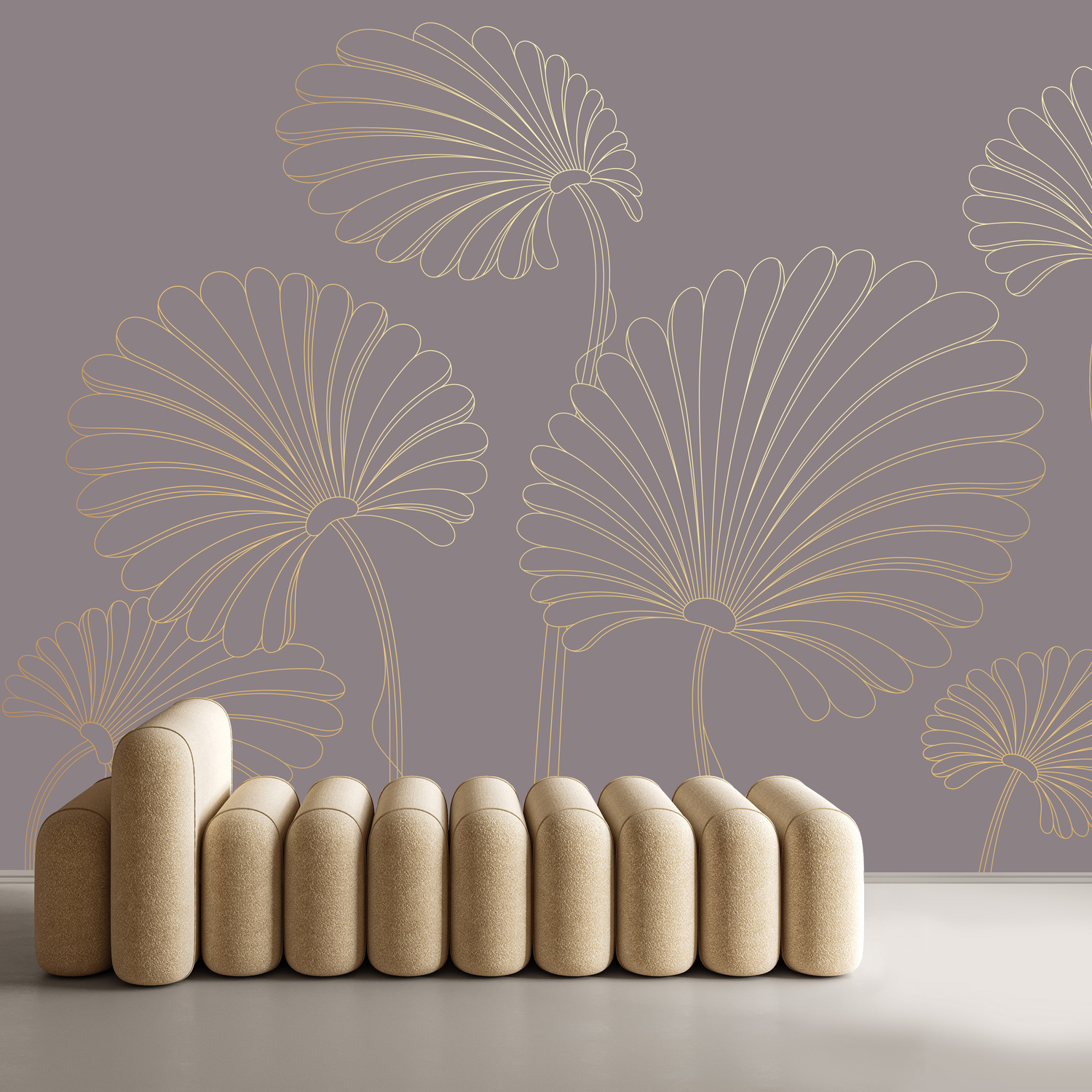 PINEGIN WALL & FRESCO | Панно Lines-PL013