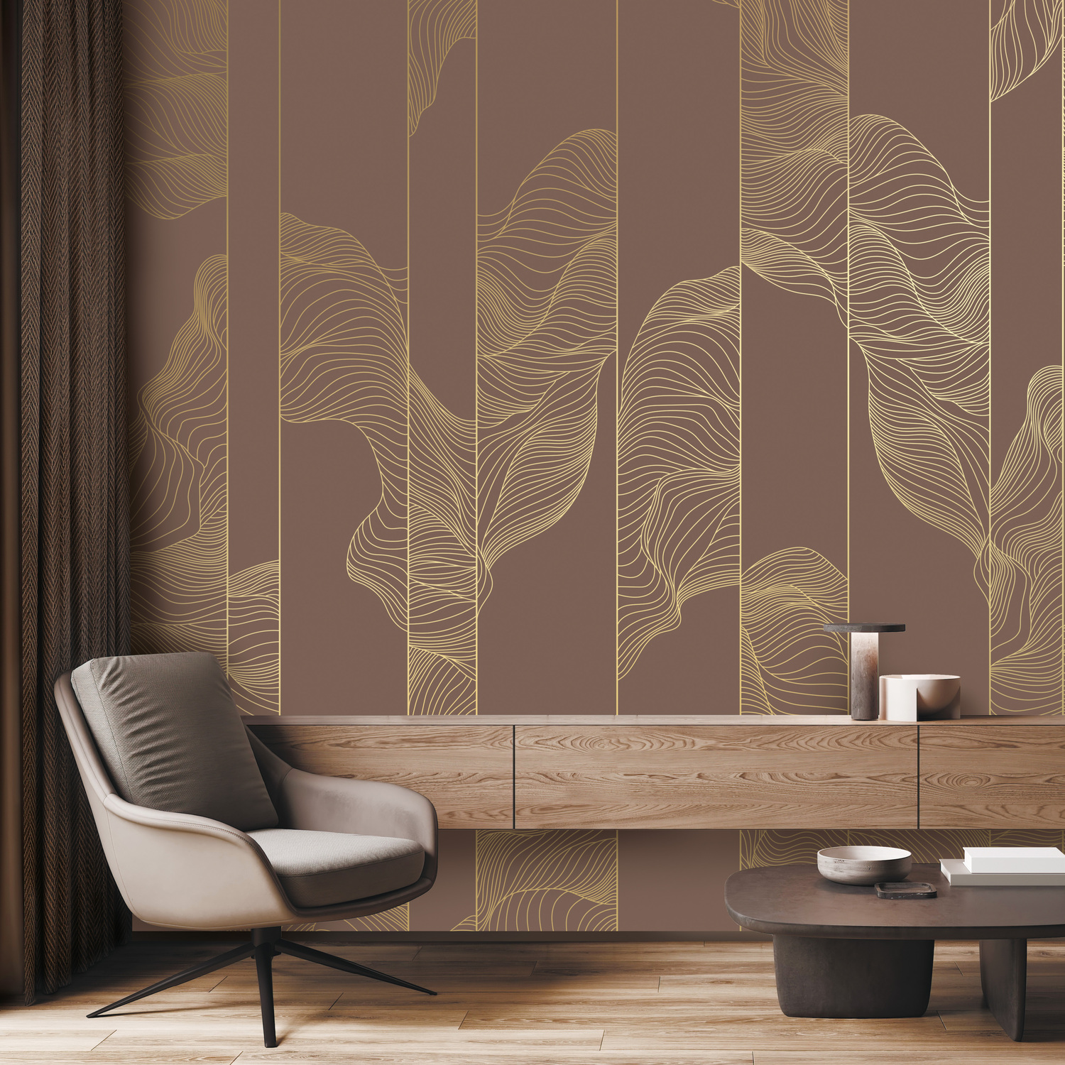 PINEGIN WALL & FRESCO | Панно Lines-PL014