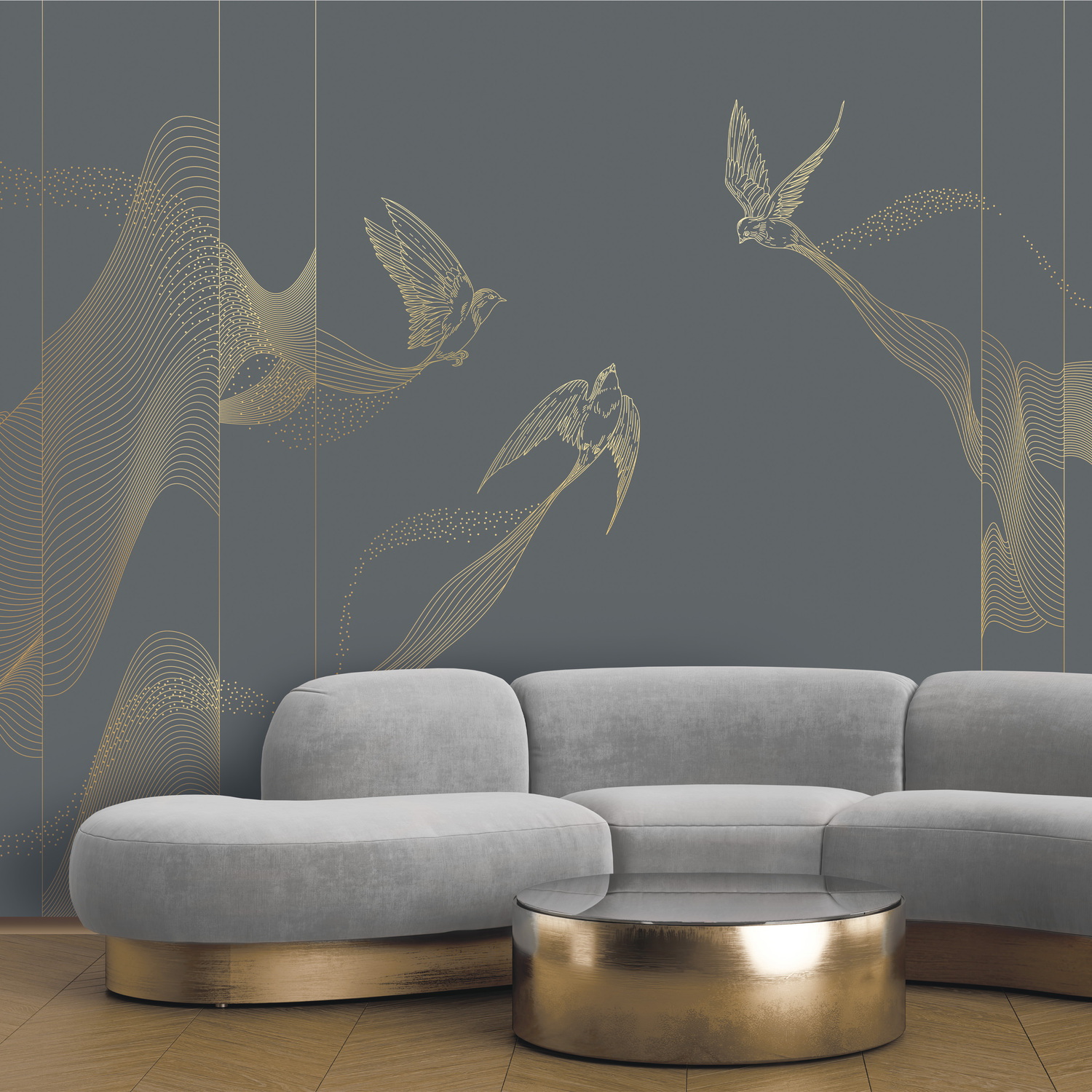 PINEGIN WALL & FRESCO | Панно Lines-PL015