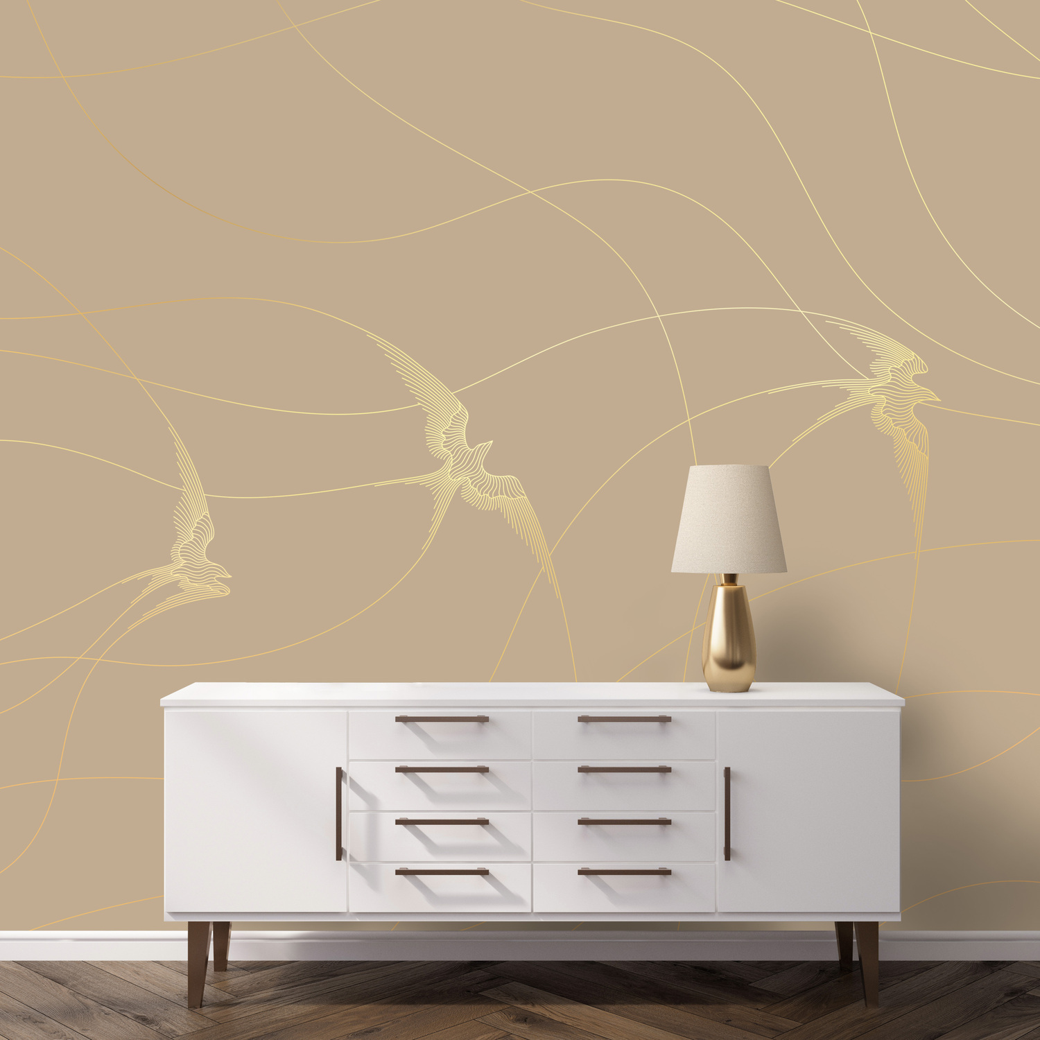 PINEGIN WALL & FRESCO | Панно Lines-PL016