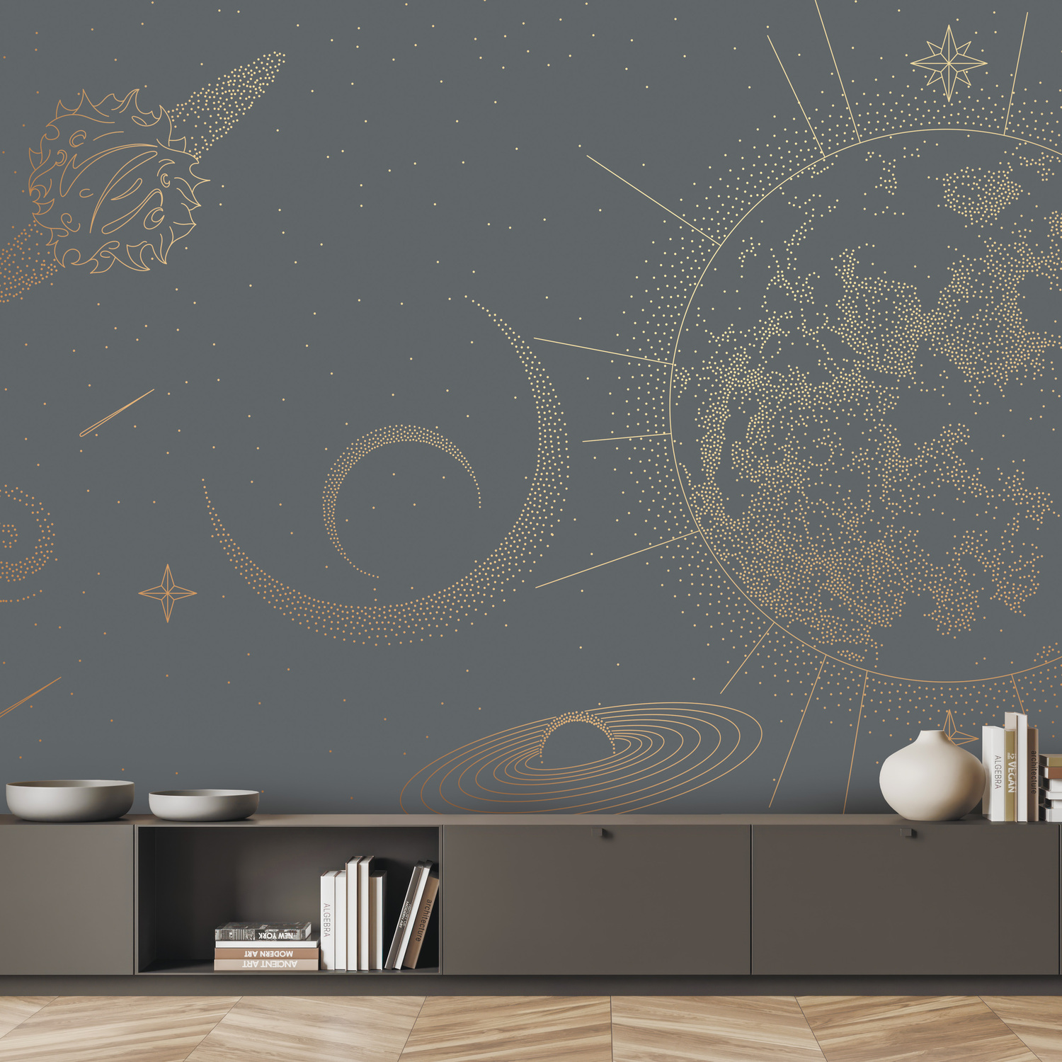 PINEGIN WALL & FRESCO | Панно Lines-PL017