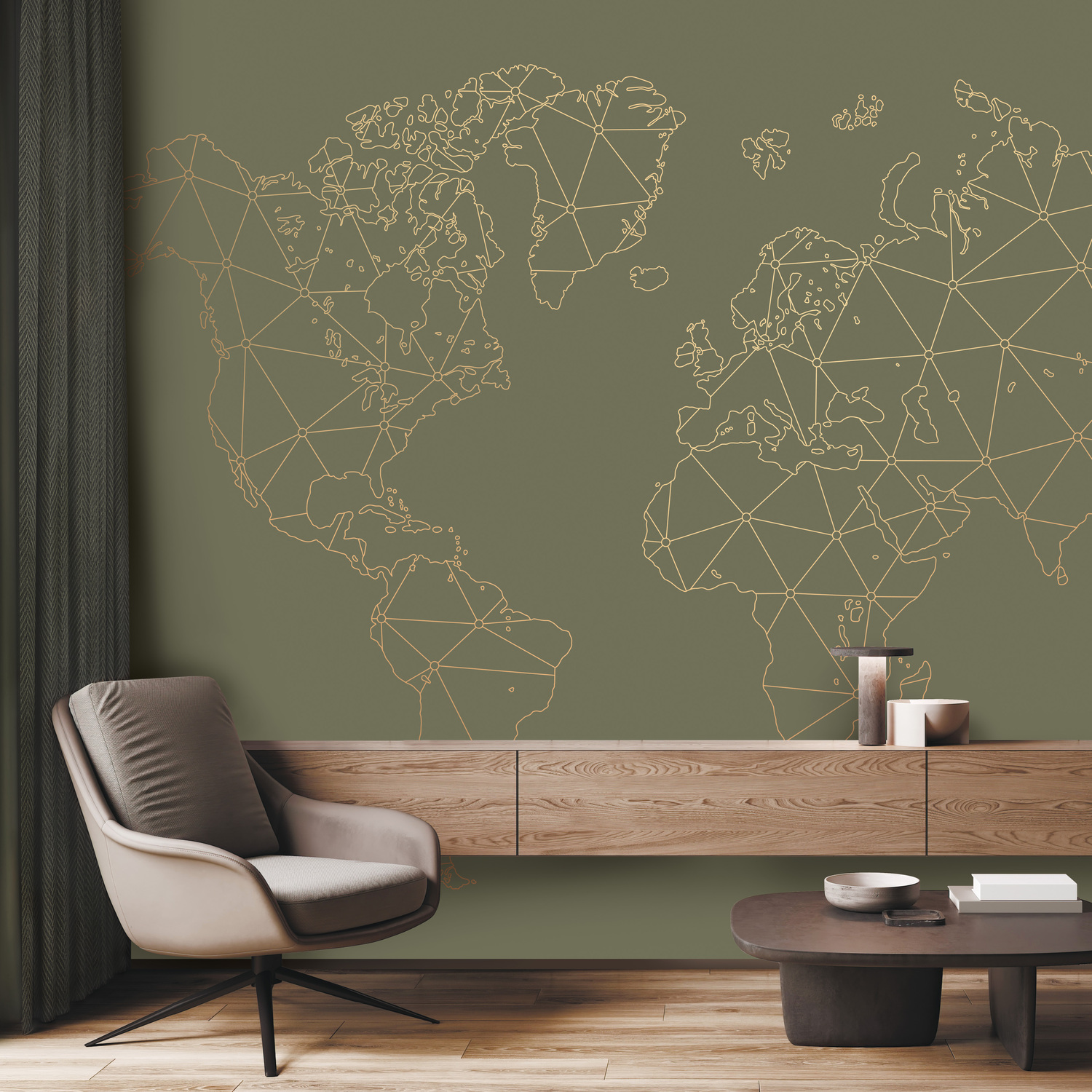 PINEGIN WALL & FRESCO | Панно Lines-PL019