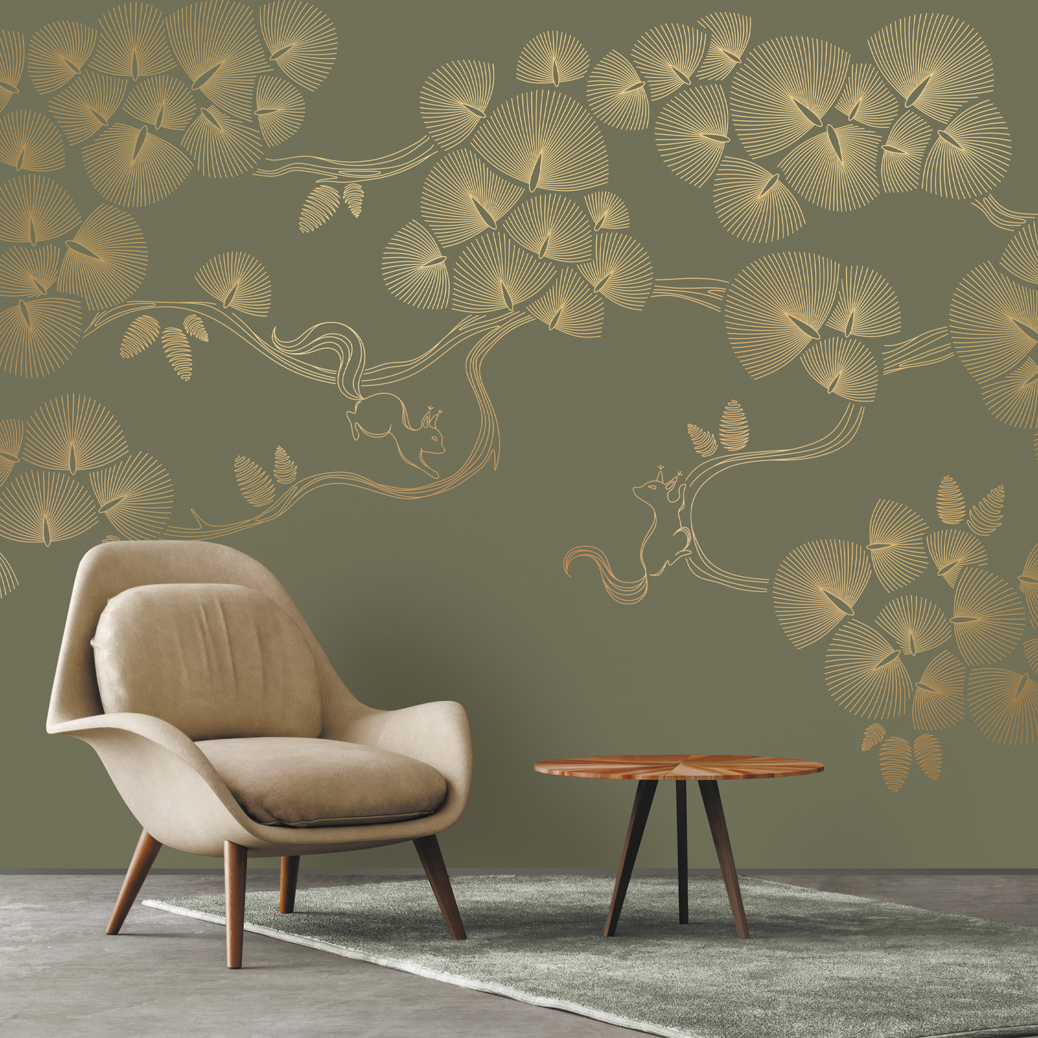 PINEGIN WALL & FRESCO | Панно Lines-PL027