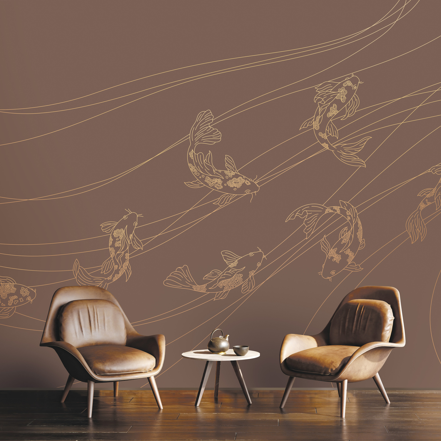 PINEGIN WALL & FRESCO | Панно Lines-PL038