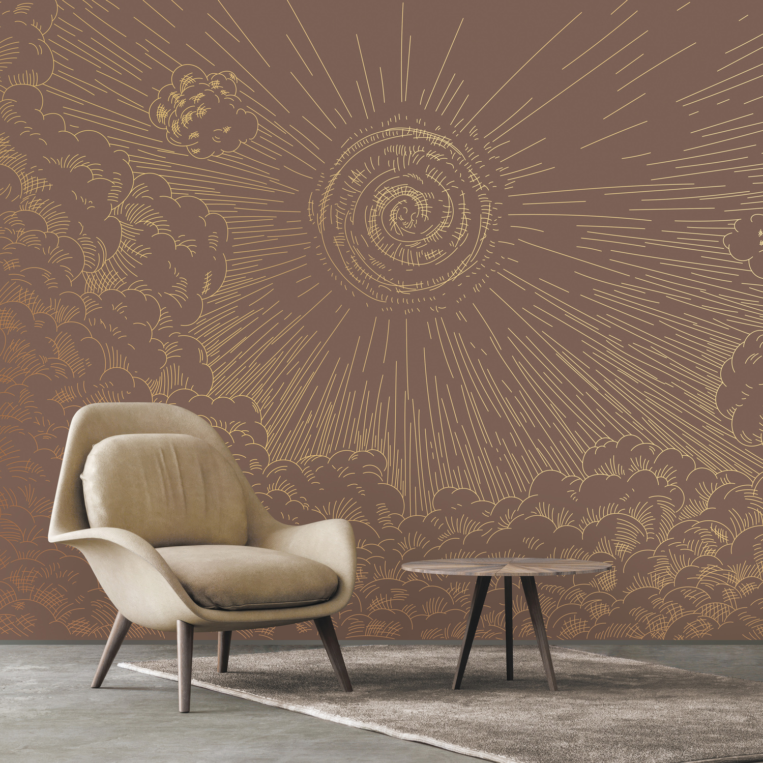 PINEGIN WALL & FRESCO | Панно Lines-PL041