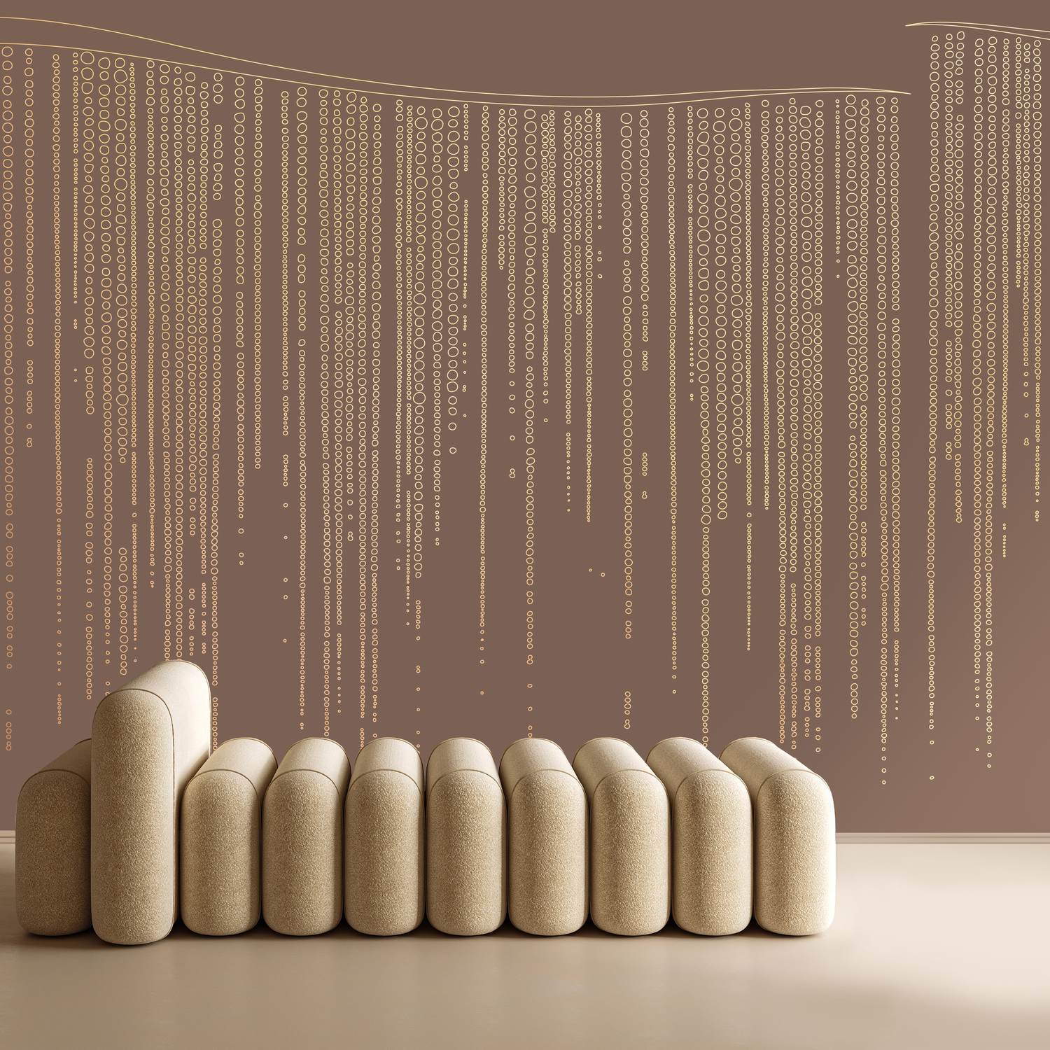 PINEGIN WALL & FRESCO | Панно Lines-PL053