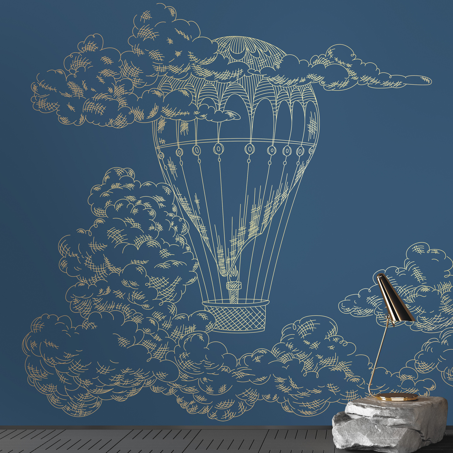 PINEGIN WALL & FRESCO | Панно Lines-PL058