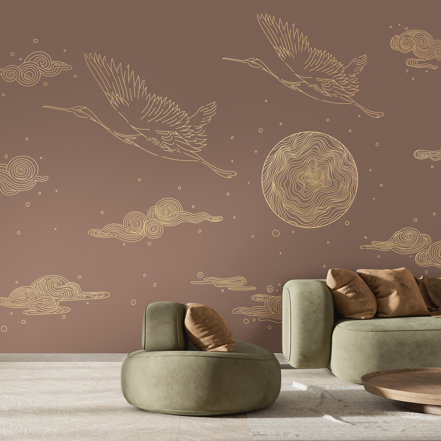 PINEGIN WALL & FRESCO | Панно Lines-PL061