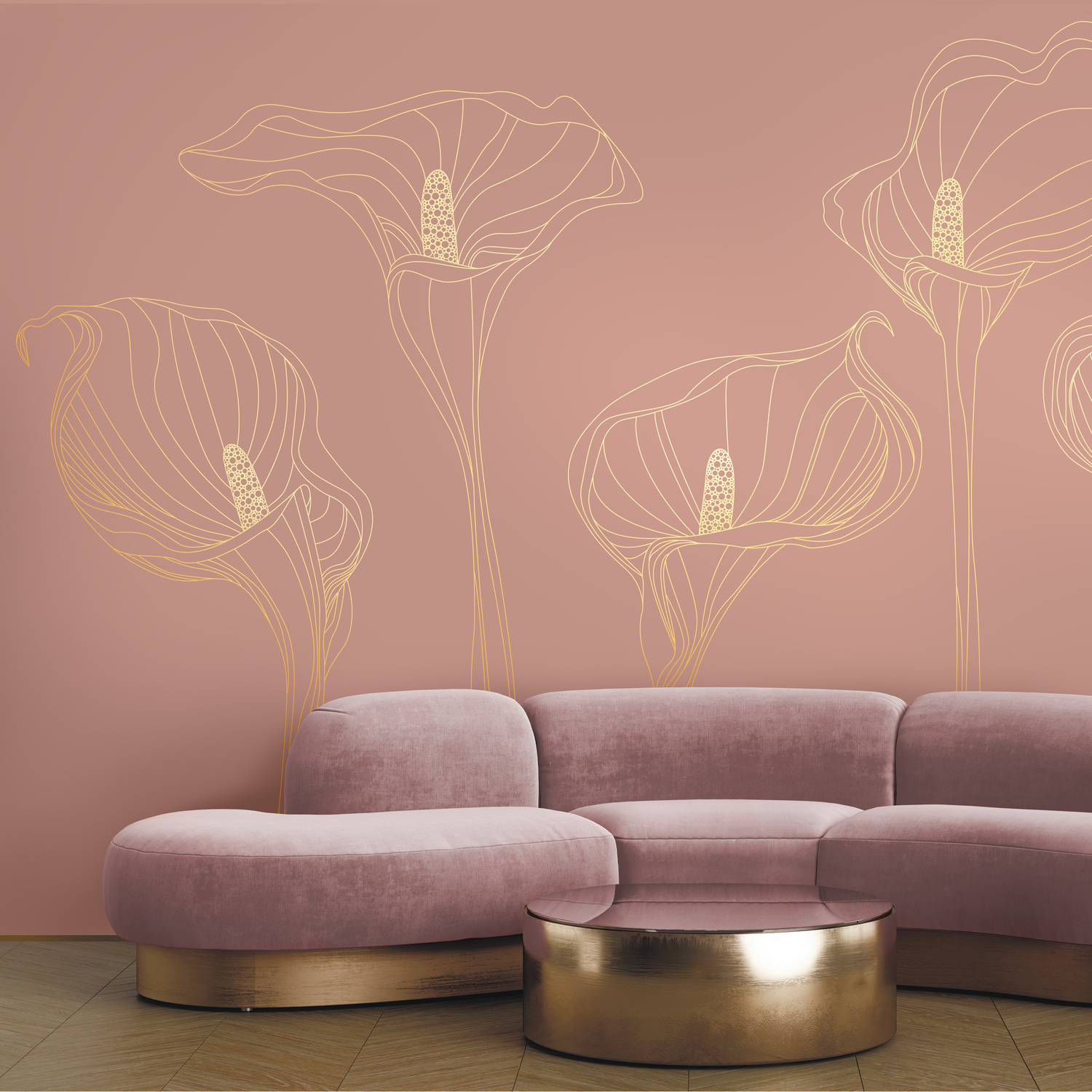 PINEGIN WALL & FRESCO | Панно Lines-PL062