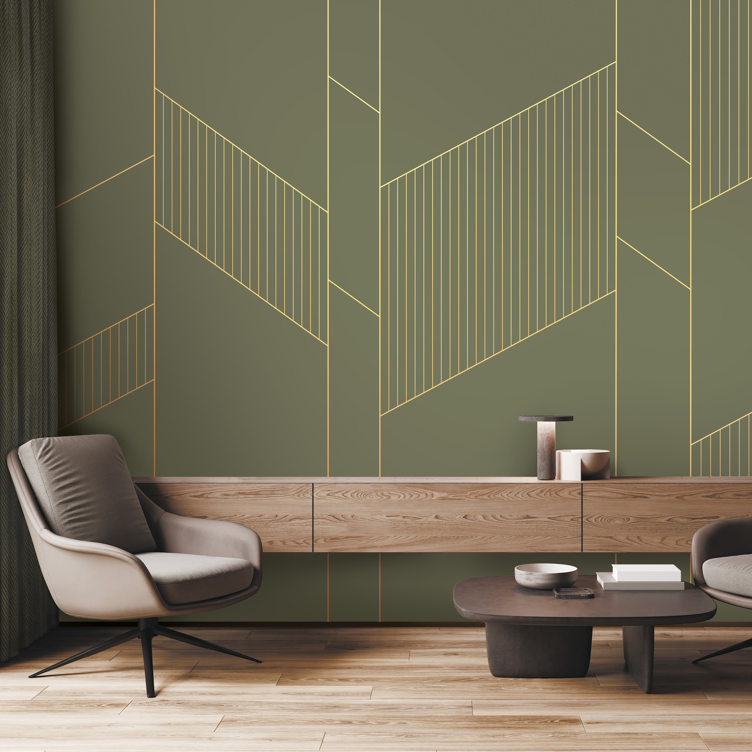 PINEGIN WALL & FRESCO | Панно Lines-PL072