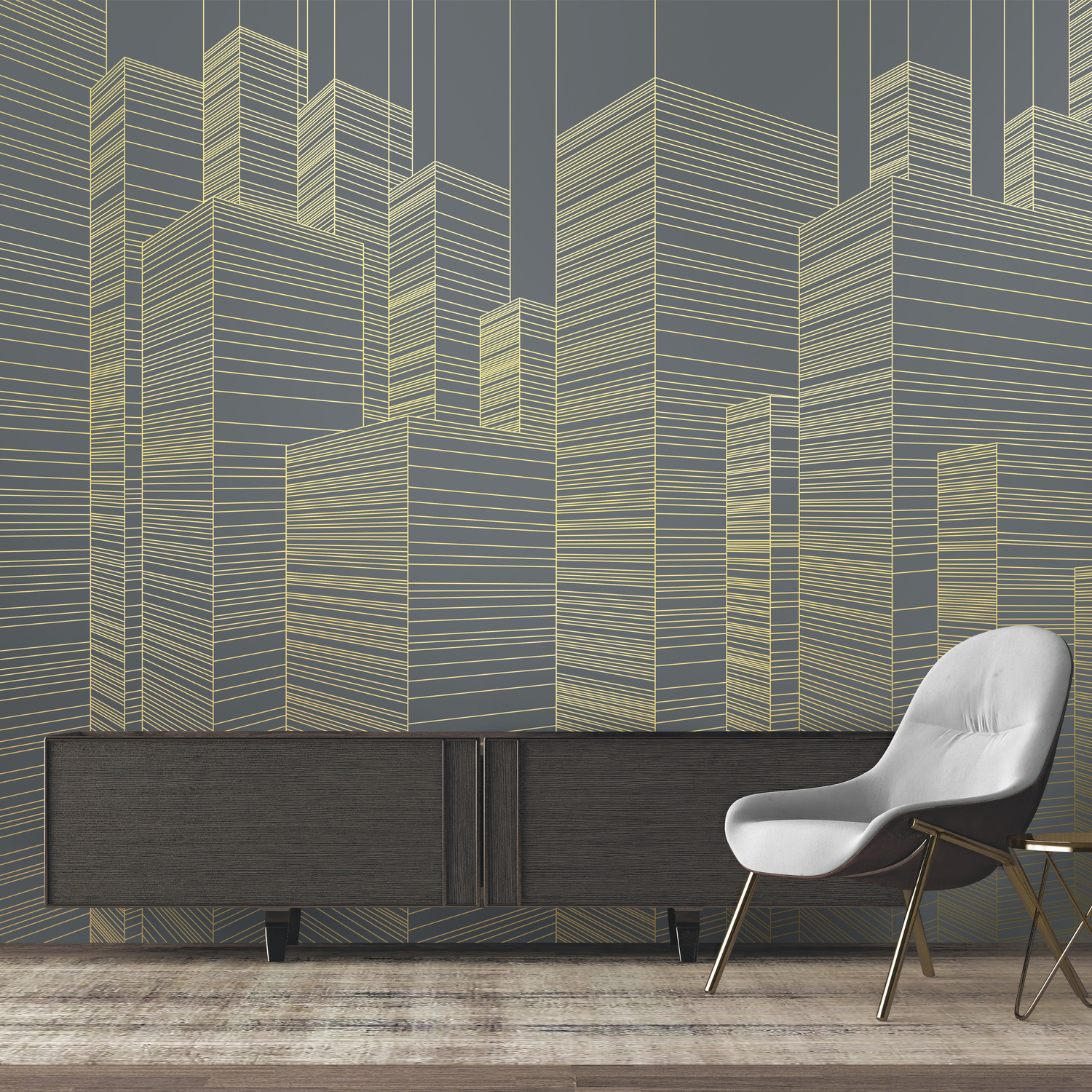 PINEGIN WALL & FRESCO | Панно Lines-PL098
