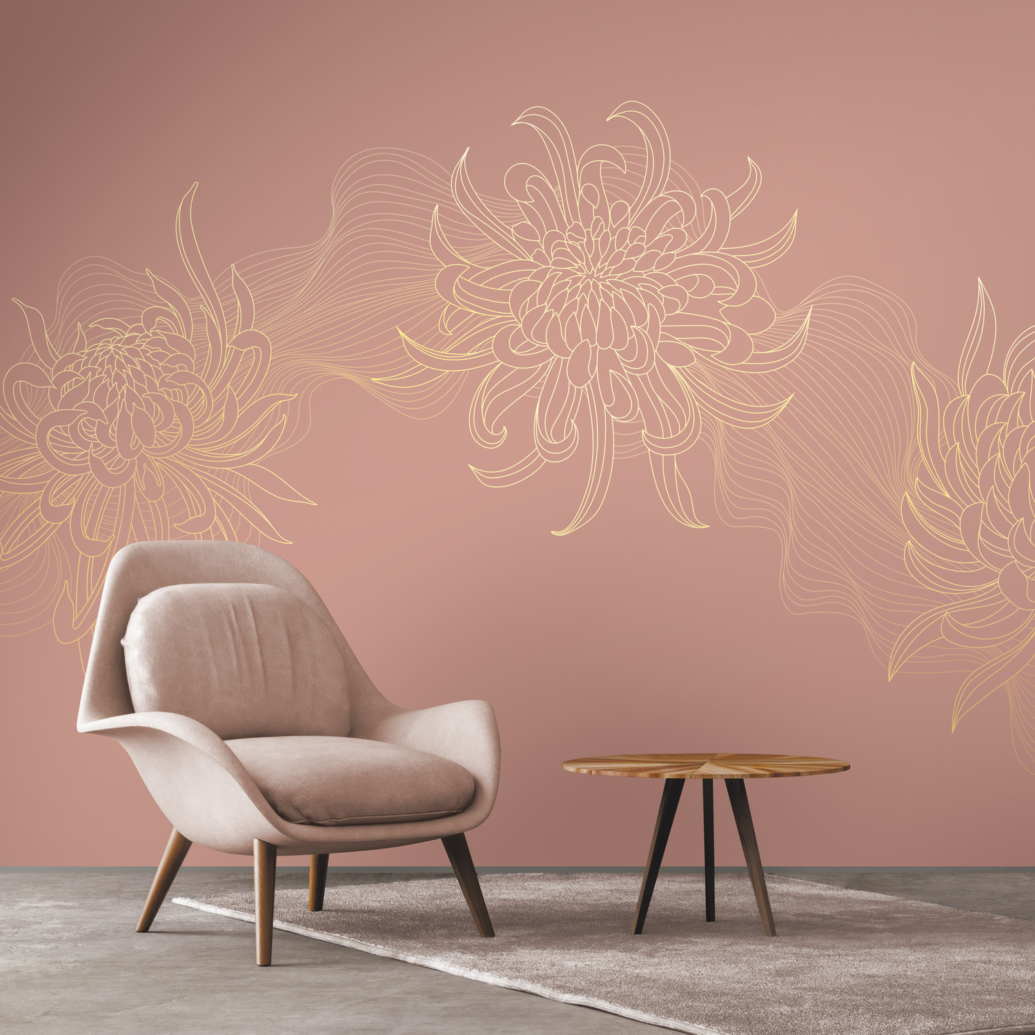 PINEGIN WALL & FRESCO | Панно Lines-PL112