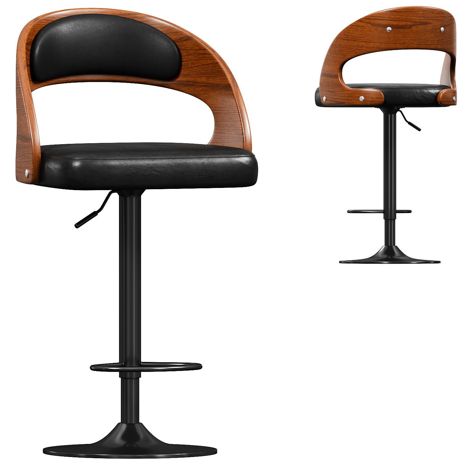 Levede 1x Bar Stools Kitchen
