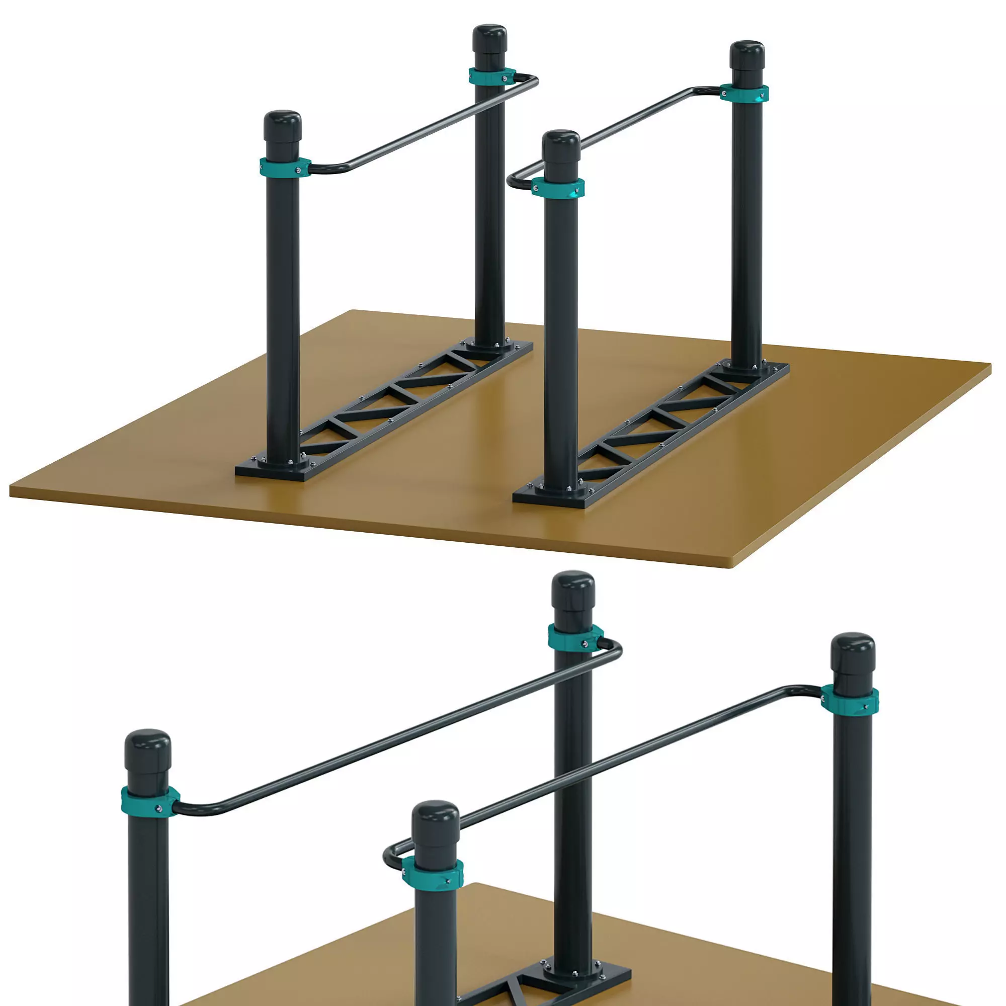 Parallel bars for wheelchair users by Kenguru