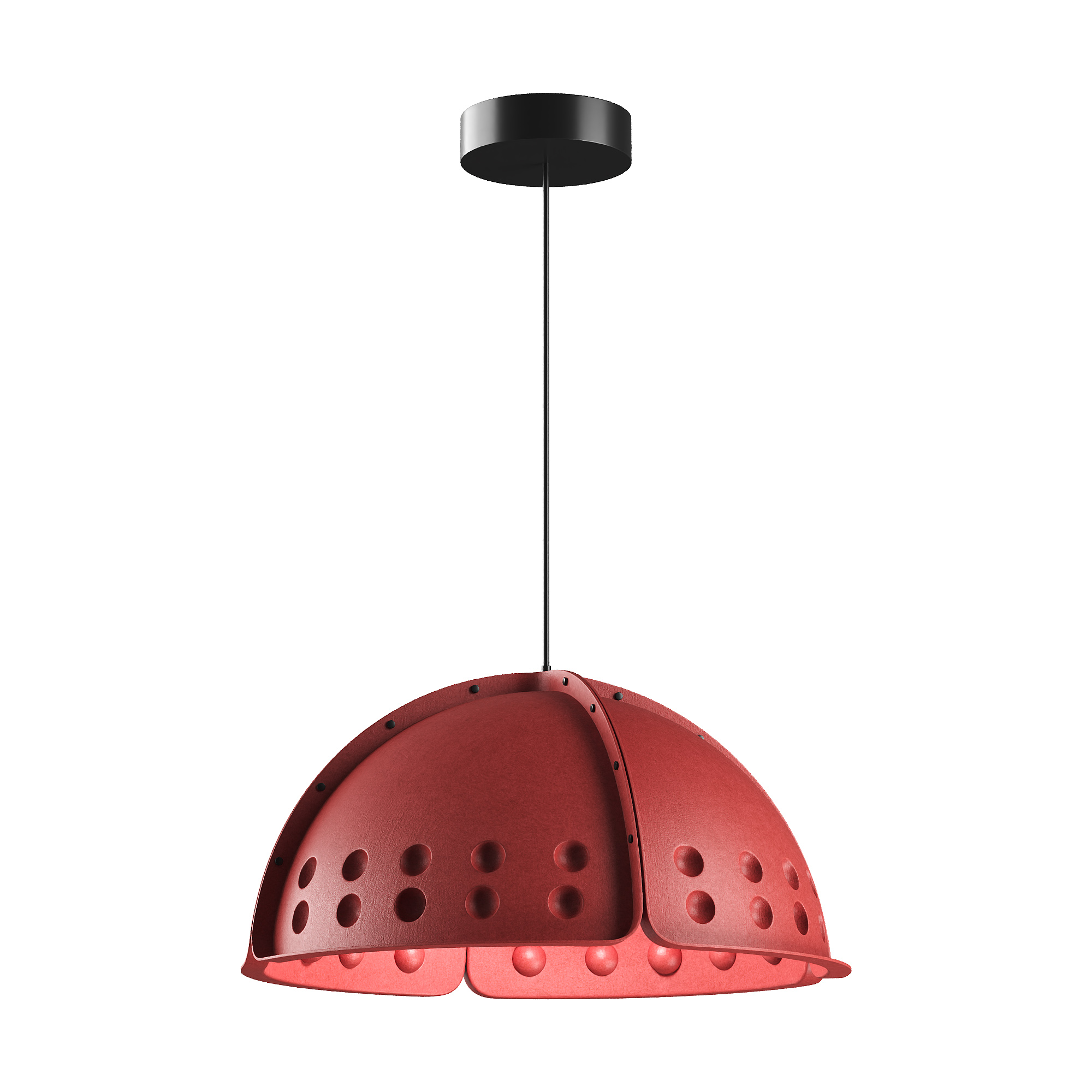 Акустический подвесной светильник Aero D860x560мм