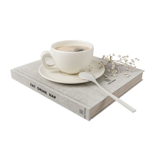 Books with Coffee Cup