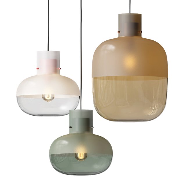 Awa Sandblasted Brokis Pendant Lamp