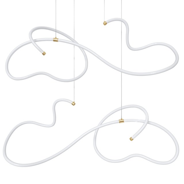 Squiggle Led Pendant Light