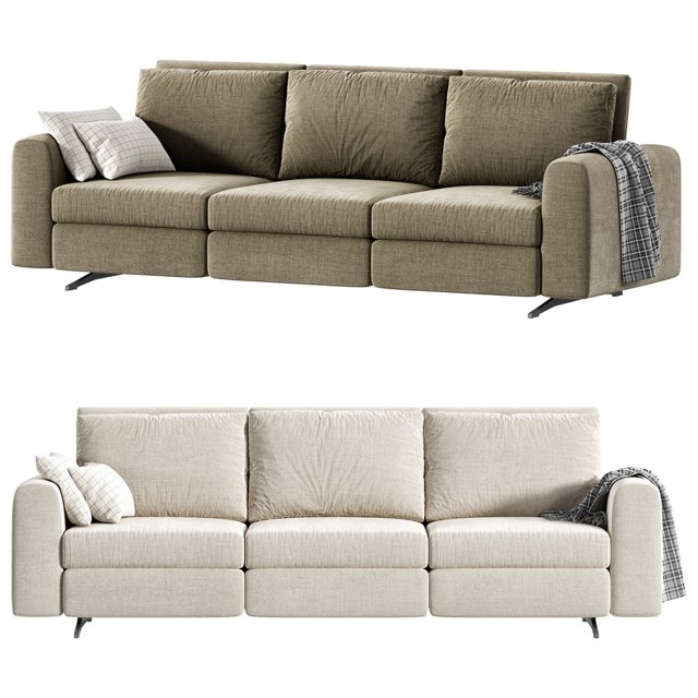 Arflex Leenus Three Seater Sofa