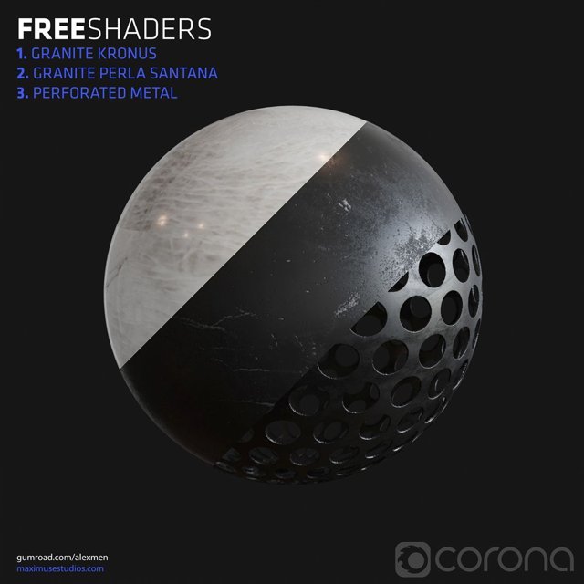 3 материала от maximusestudios