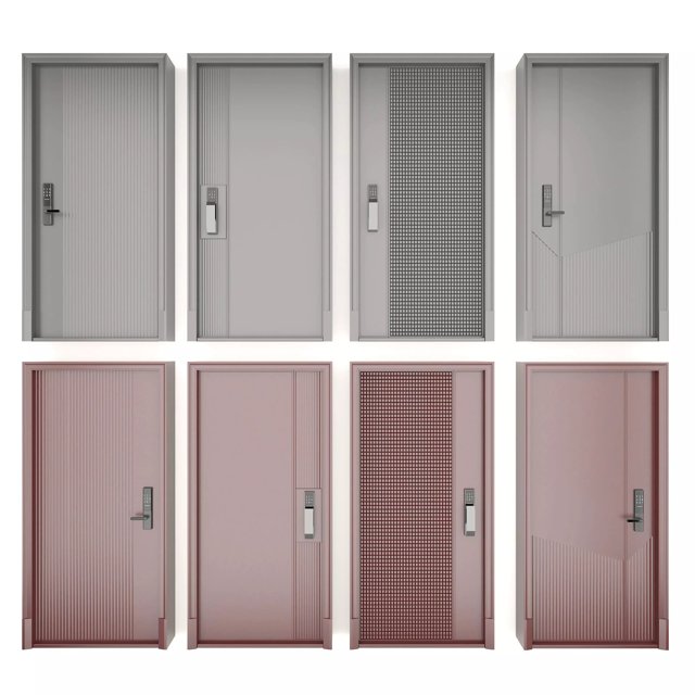 Modern security door