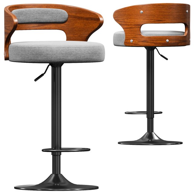 Levede 1x Bar Stools Kitchen Gas Lift