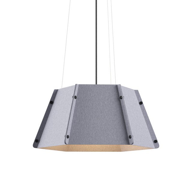 Акустический подвесной светильник Prism D600хH300мм