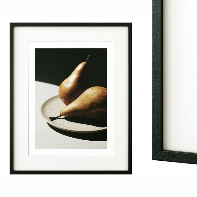 Pears Poster In Black Frame
