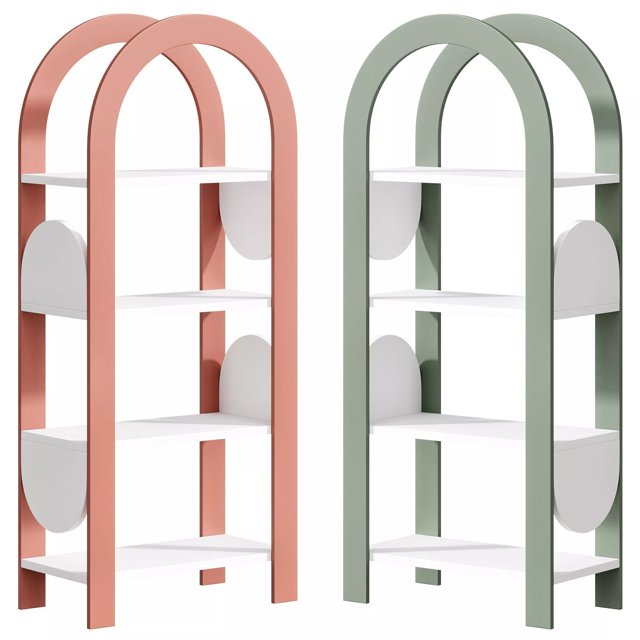 Devi Rack With Shelves Made Of MDF