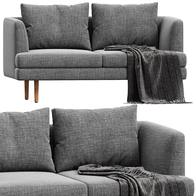 Miller Upholstered 2 seater