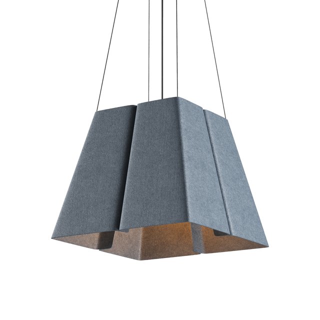 Акустический подвесной светильник Fold