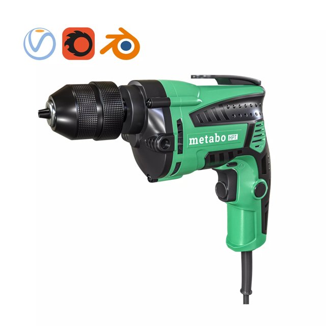 Metabo HPT38-in Keyless Drill D10VH2M