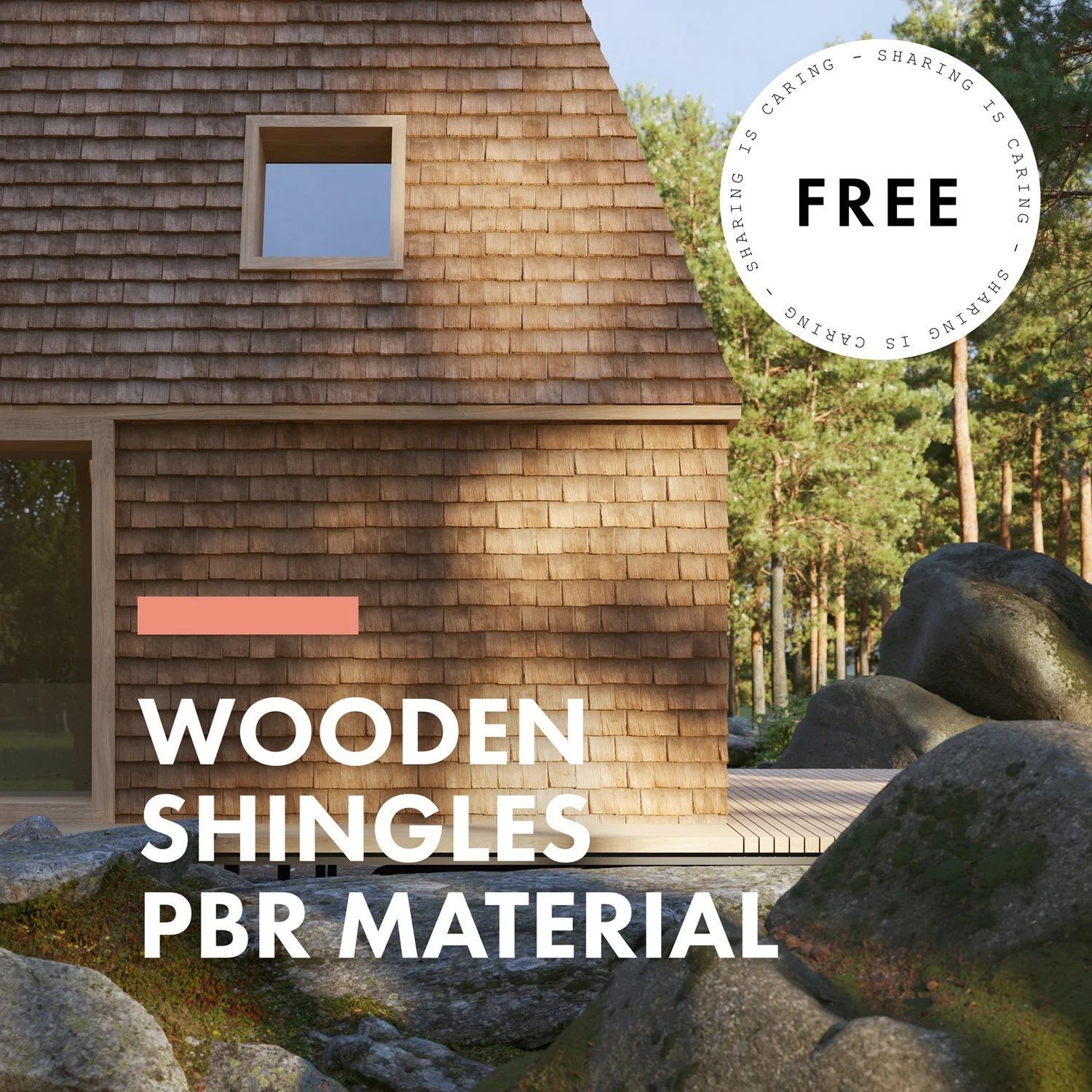 Wooden Shingles PBR